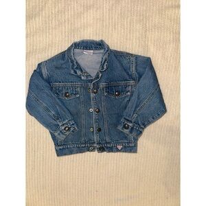 Kids vintage GUESS denim jacket (4-5 years)